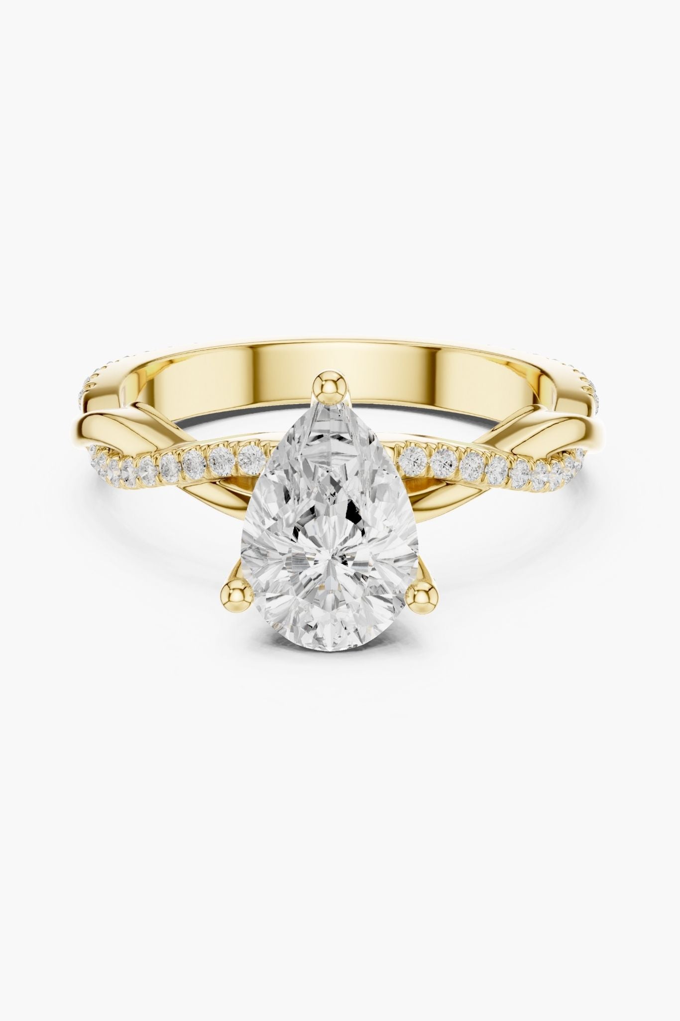 2ct Prism Asscher Solitaire Ring