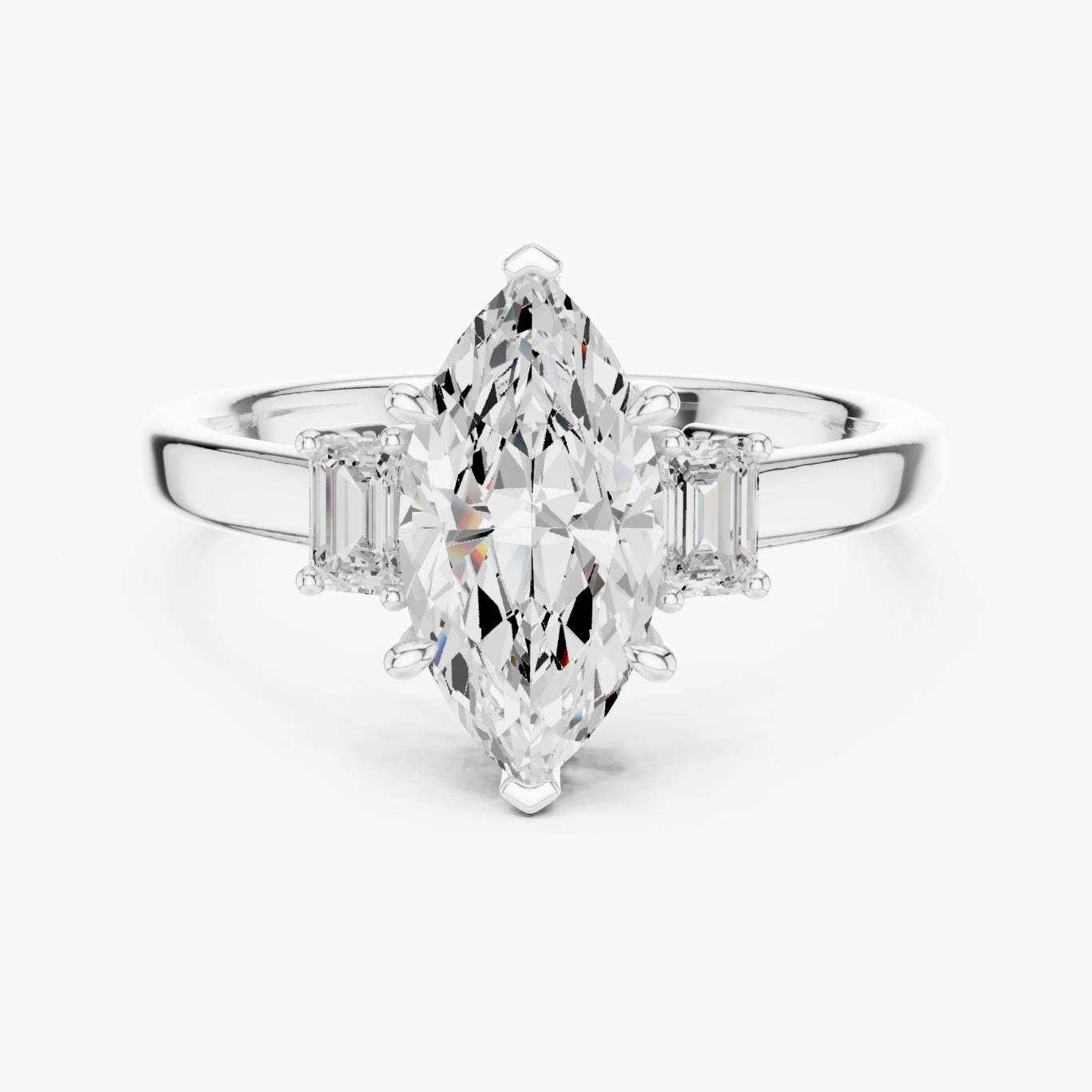 1.5ct Vantage Trinity Ring