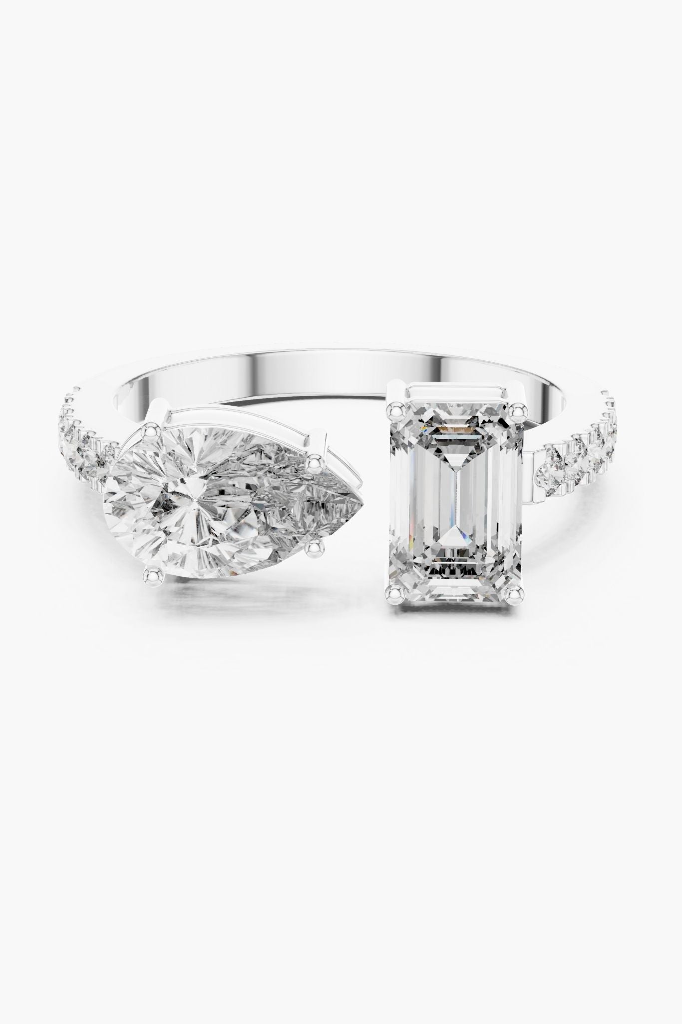 Toi et Moi Dual Diamond Ring