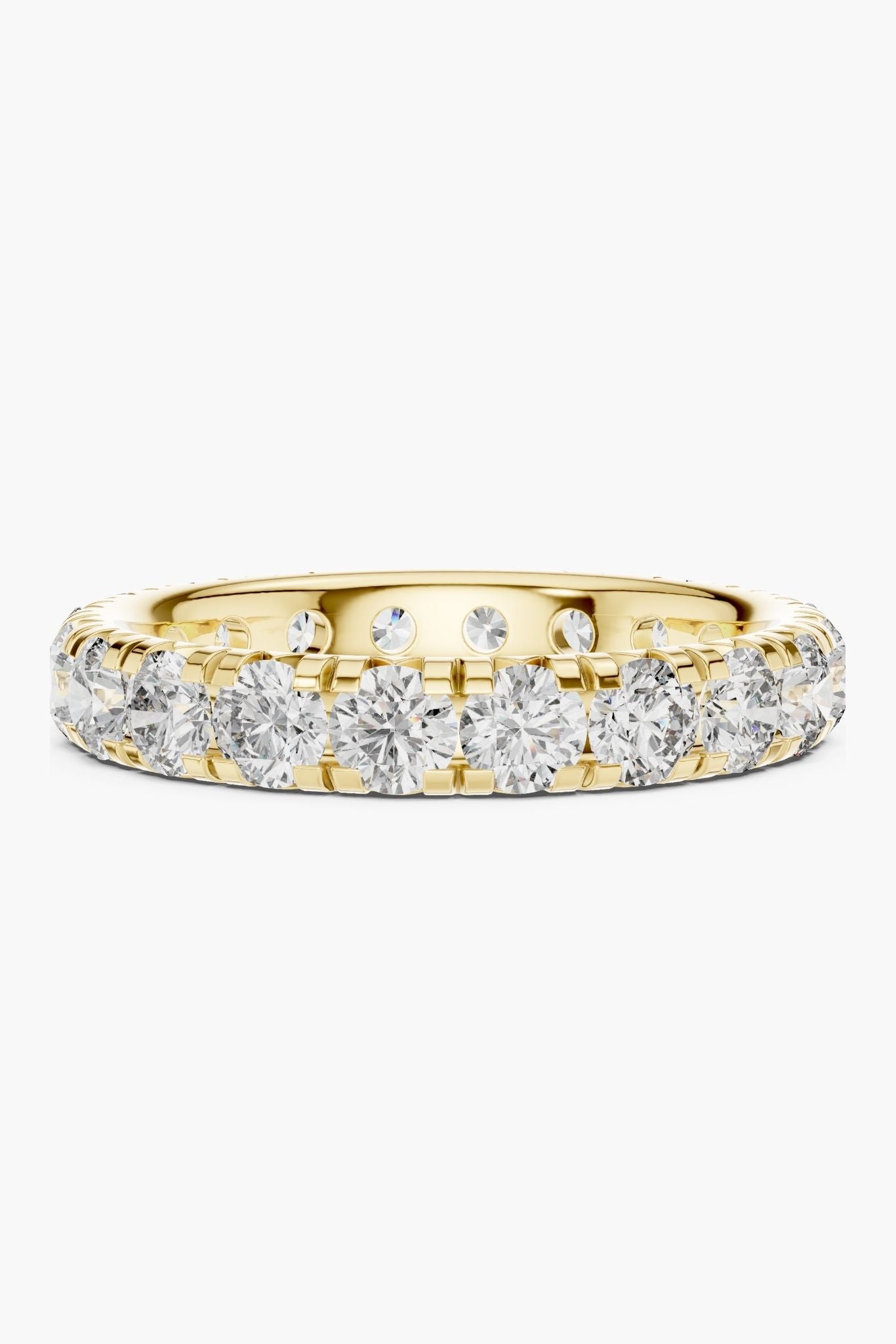 Classic Round Diamond Eternity Band
