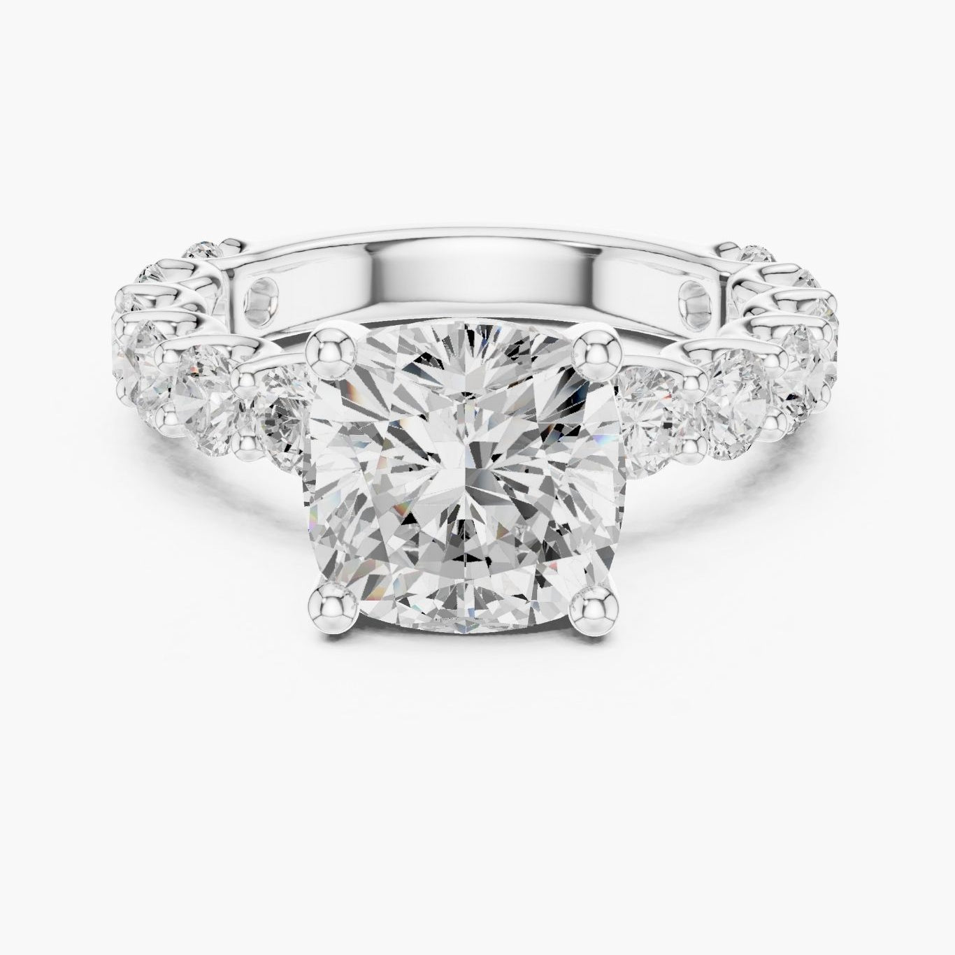 4ct Regalia Cushion Solitaire