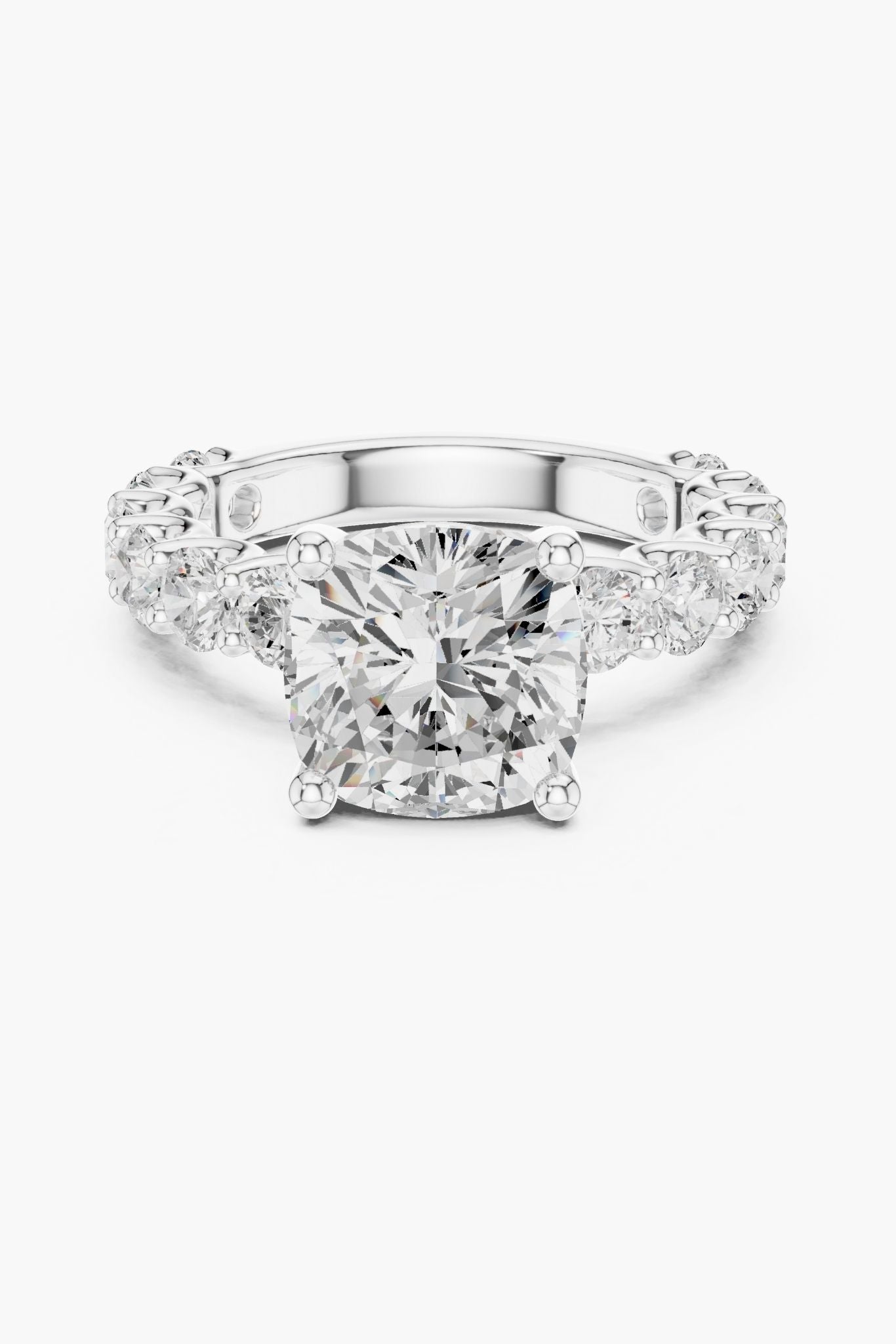 4ct Regalia Cushion Solitaire