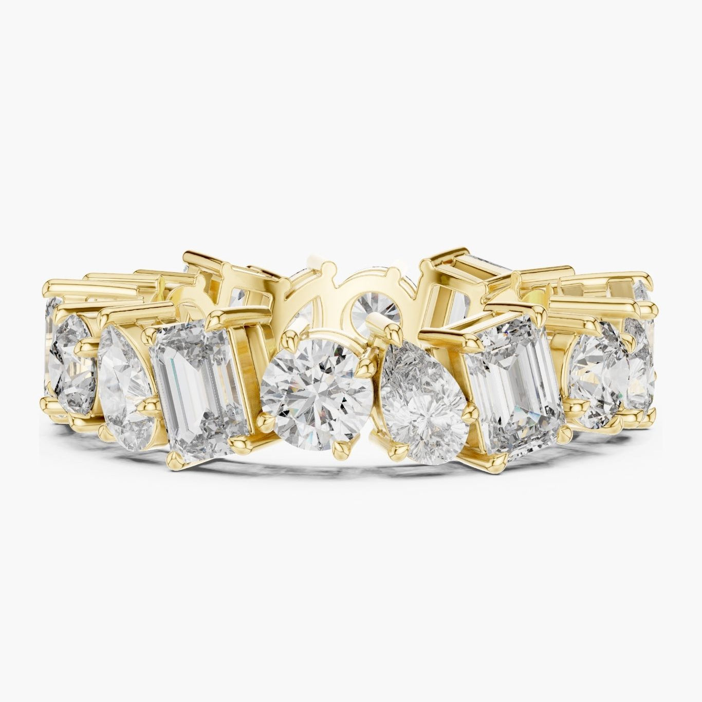 Mixed Shape Eternity Band