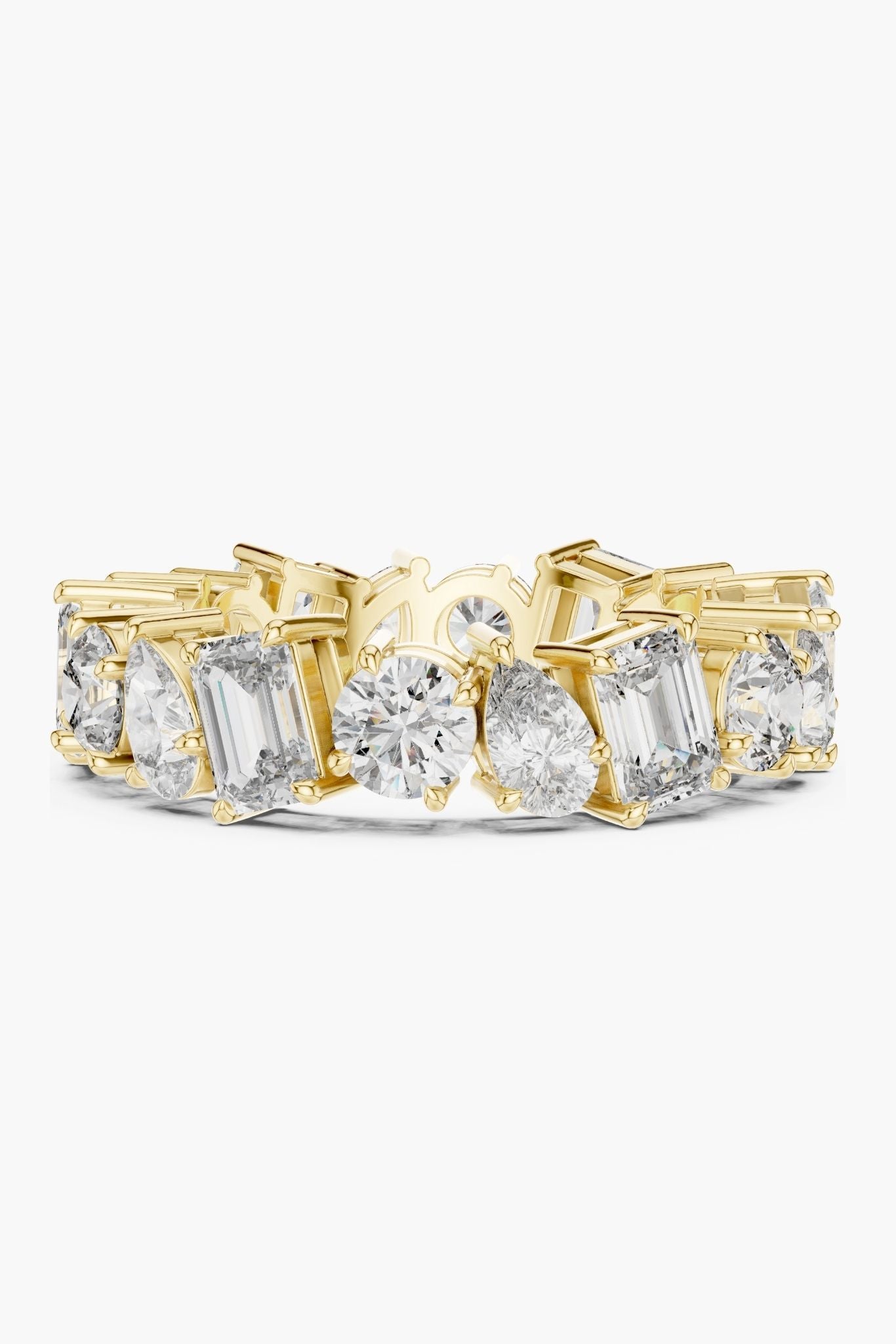 Mixed Shape Eternity Band