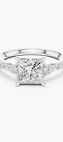 1.5ct Trinity Princess Diamond Ring