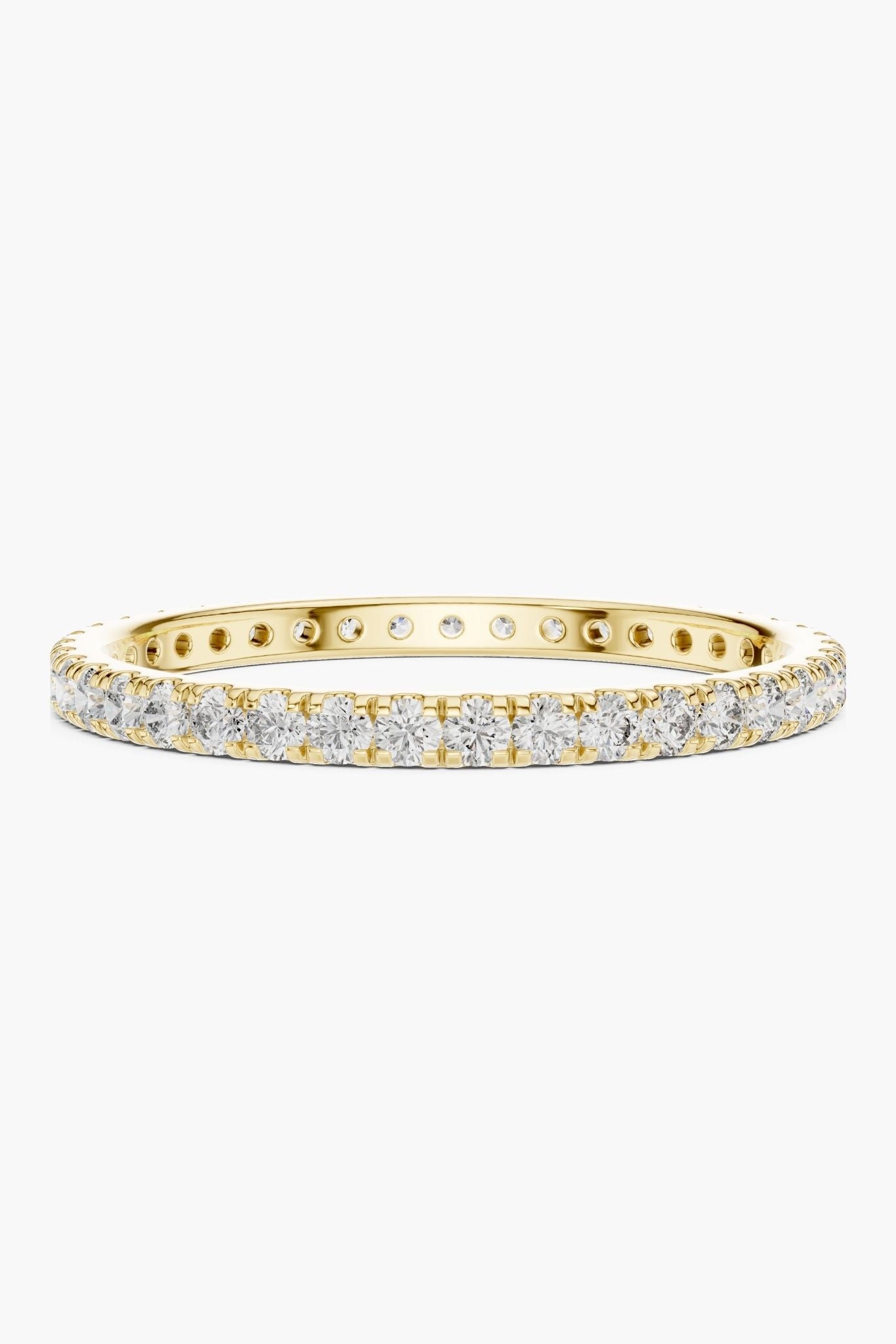 Round Eternity Pave Band