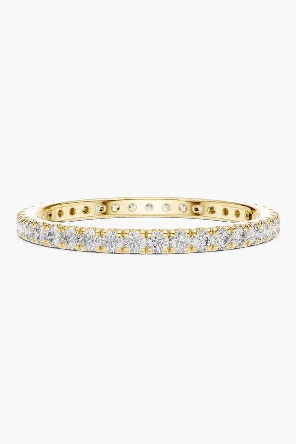 Round Eternity Pave Band