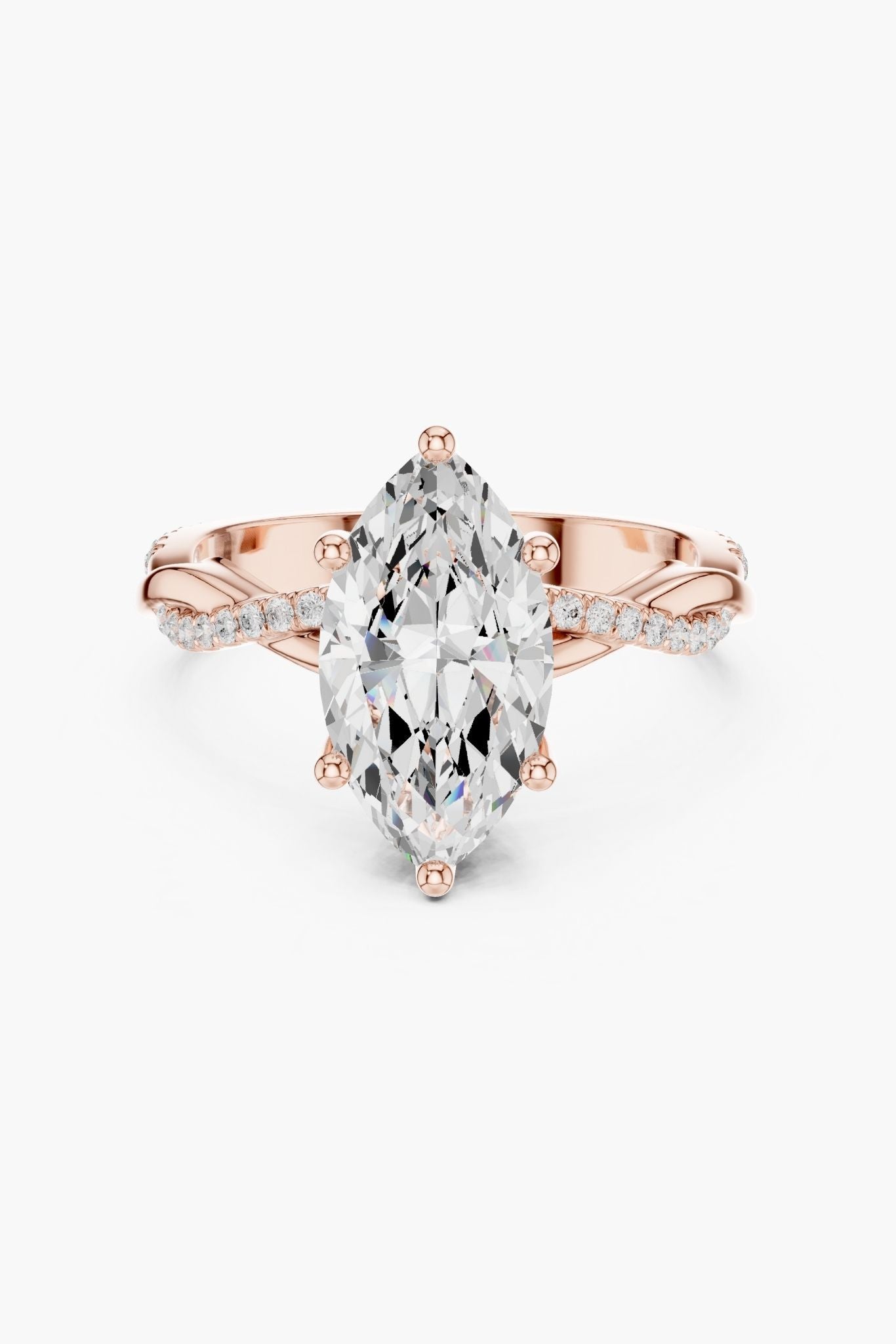 2ct Vantage Marquise Solitaire Ring