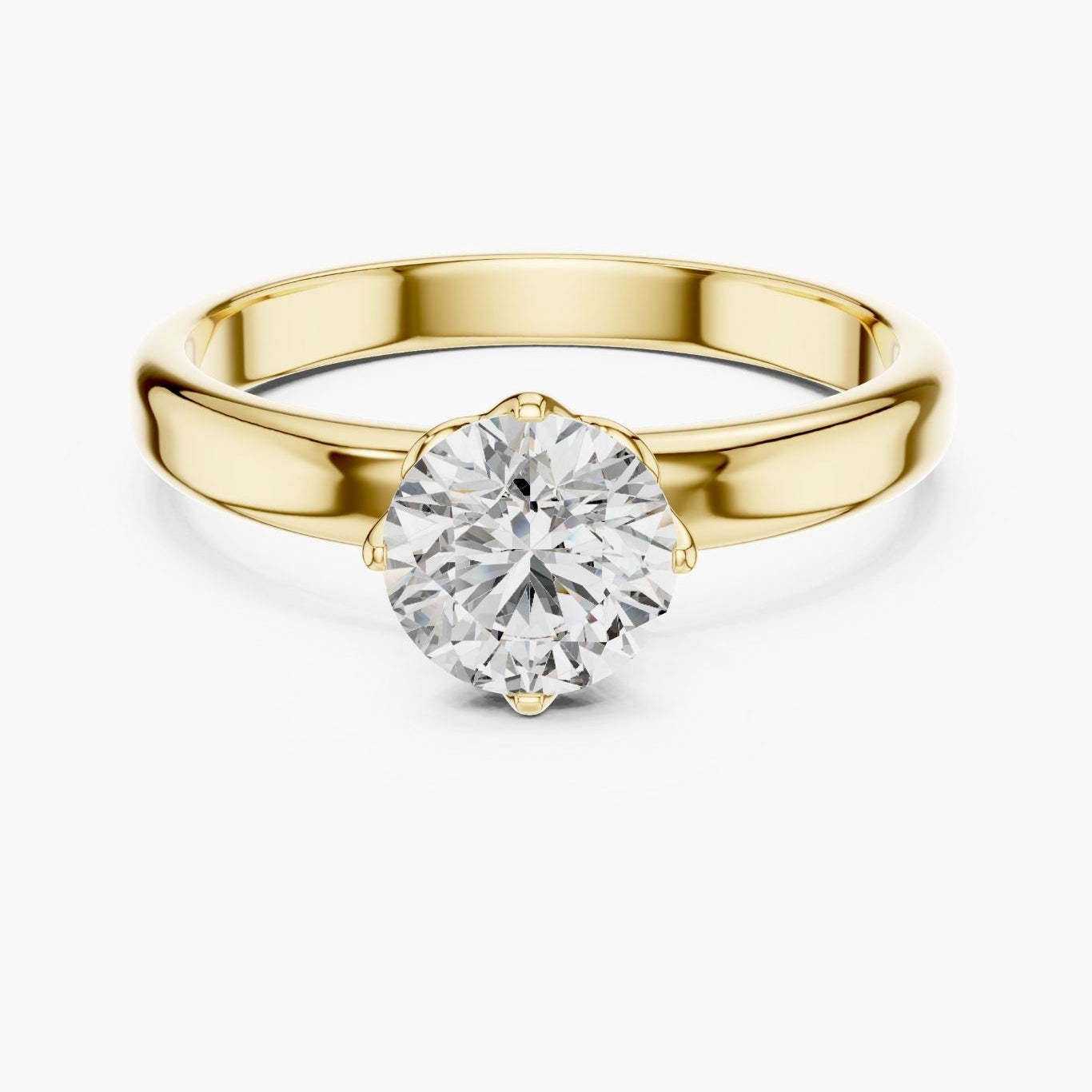 1ct Classic Solitaire Ring