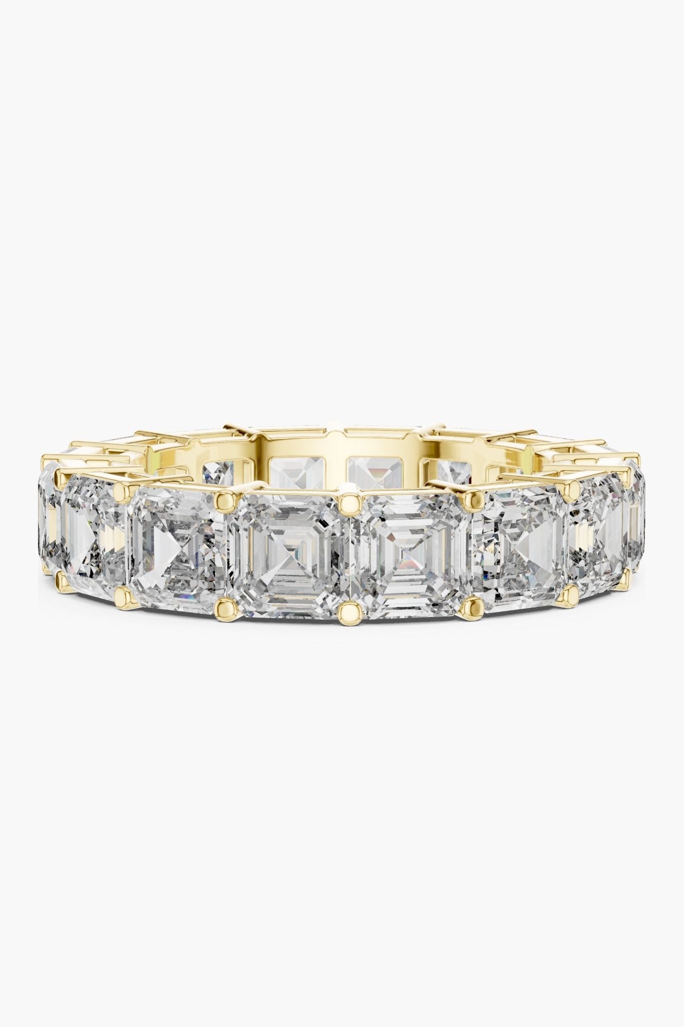 0.50 ct Emerald-Cut Diamond Eternity Band