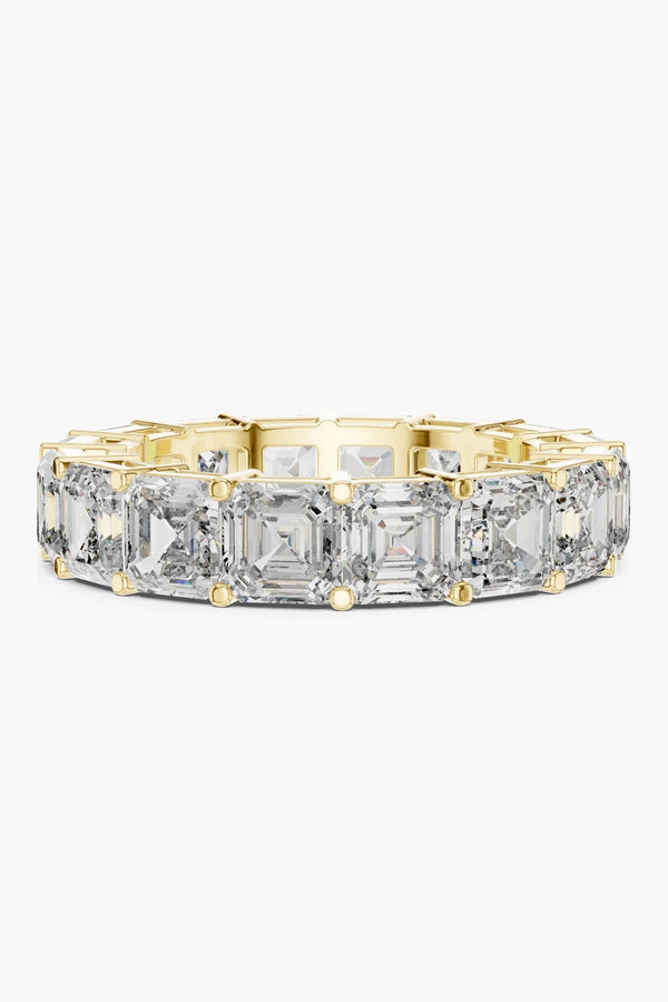 0.50 ct Emerald-Cut Diamond Eternity Band