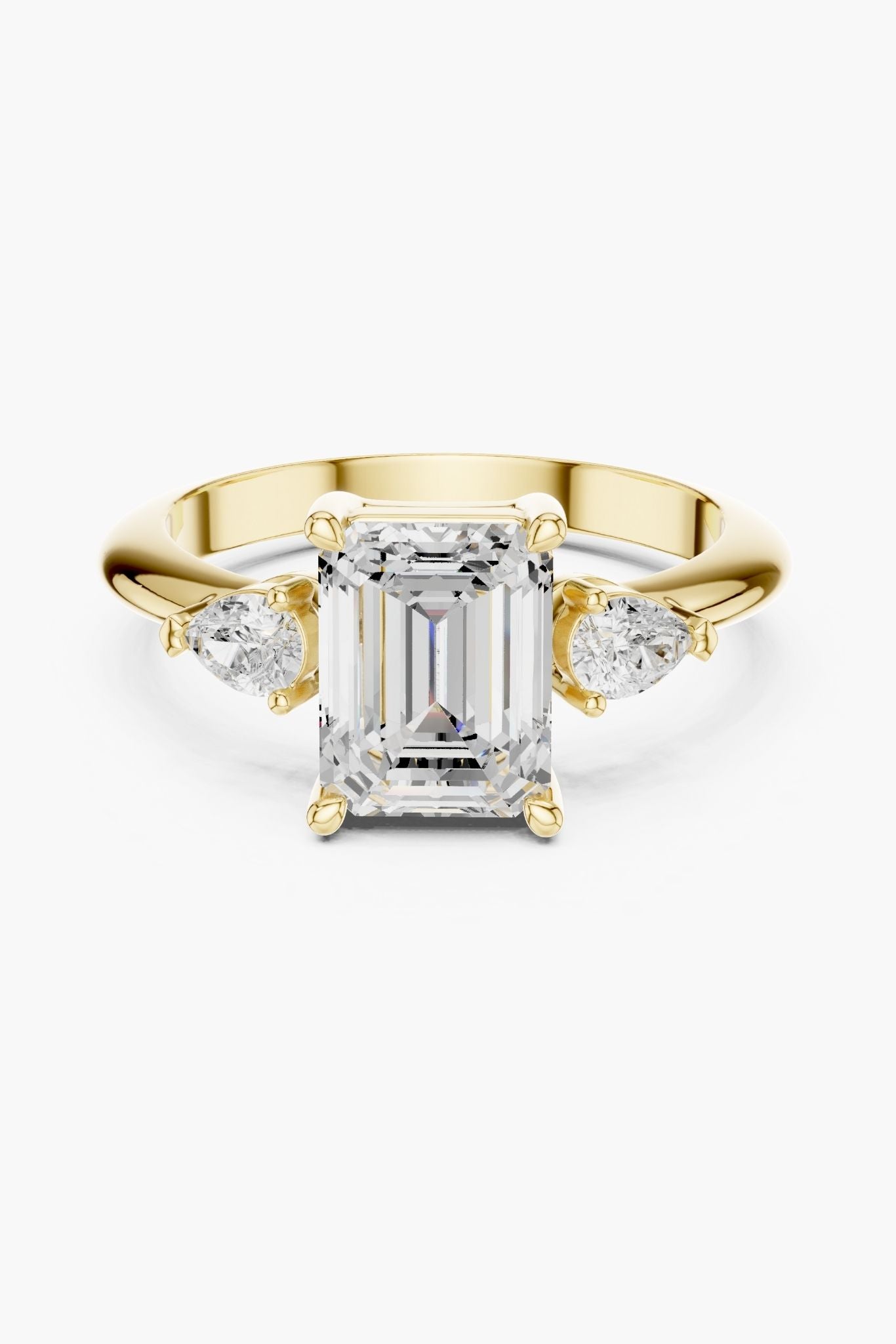 2ct Edge Trio Ring