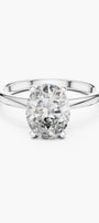 2.5 ct Classic Oval Solitaire Ring