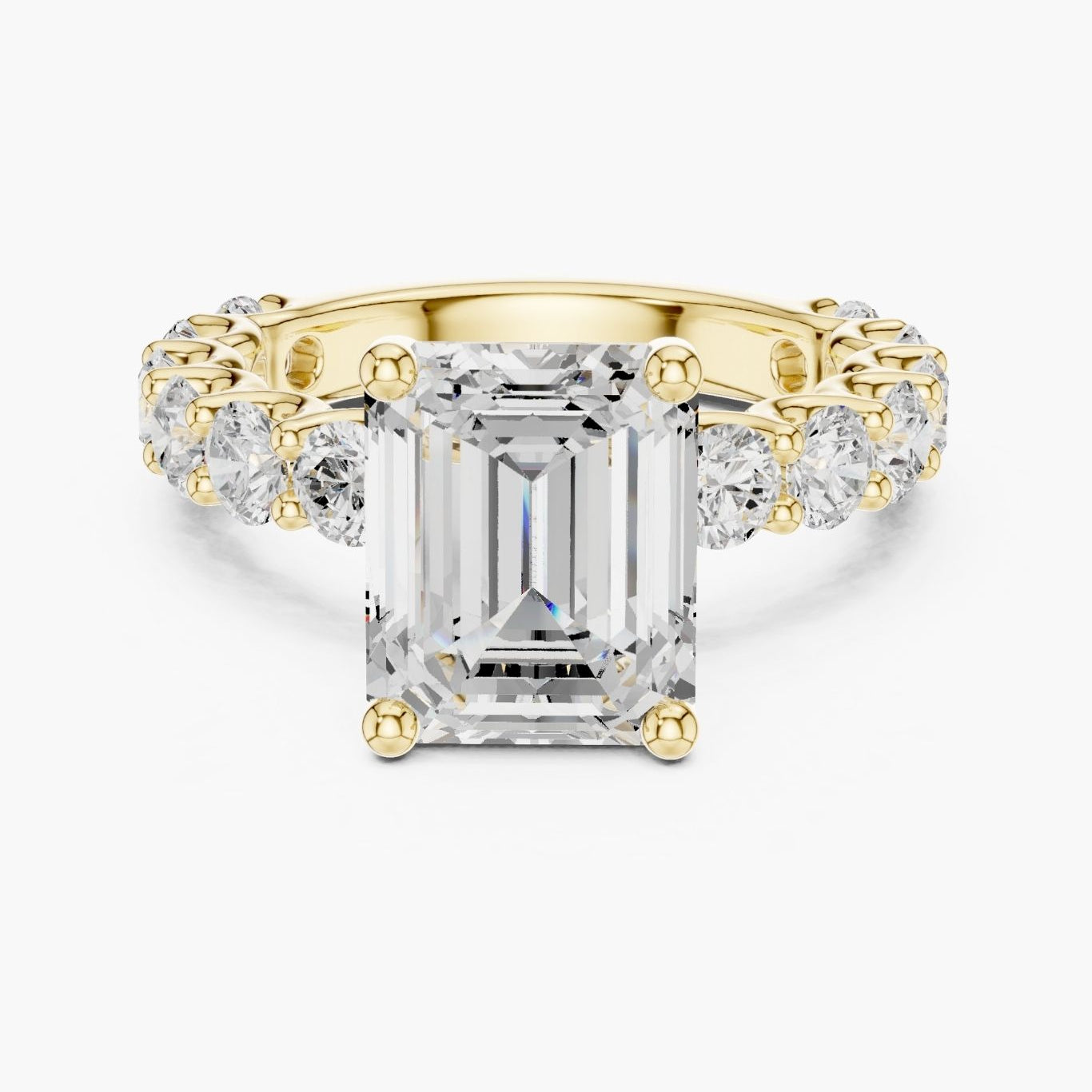 4ct Emerald Regalia Solitaire