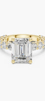 4ct Emerald Regalia Solitaire