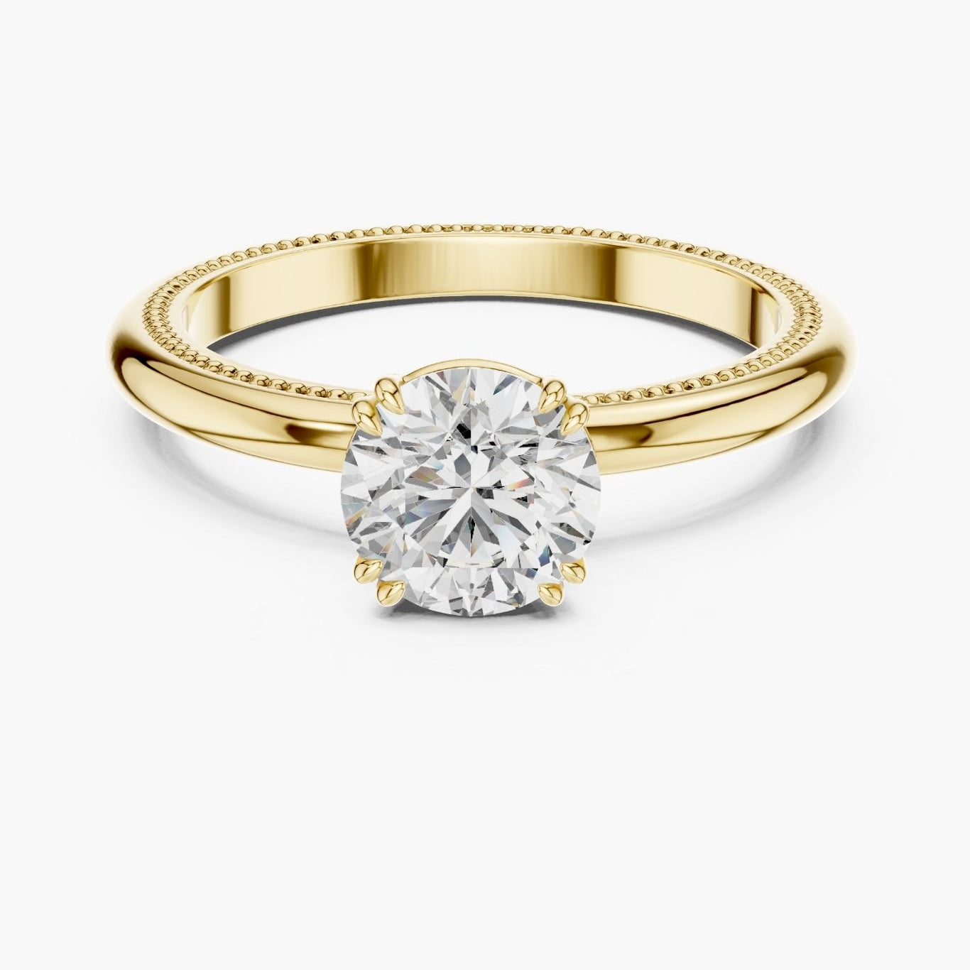 1ct Millie Classic Solitaire Ring