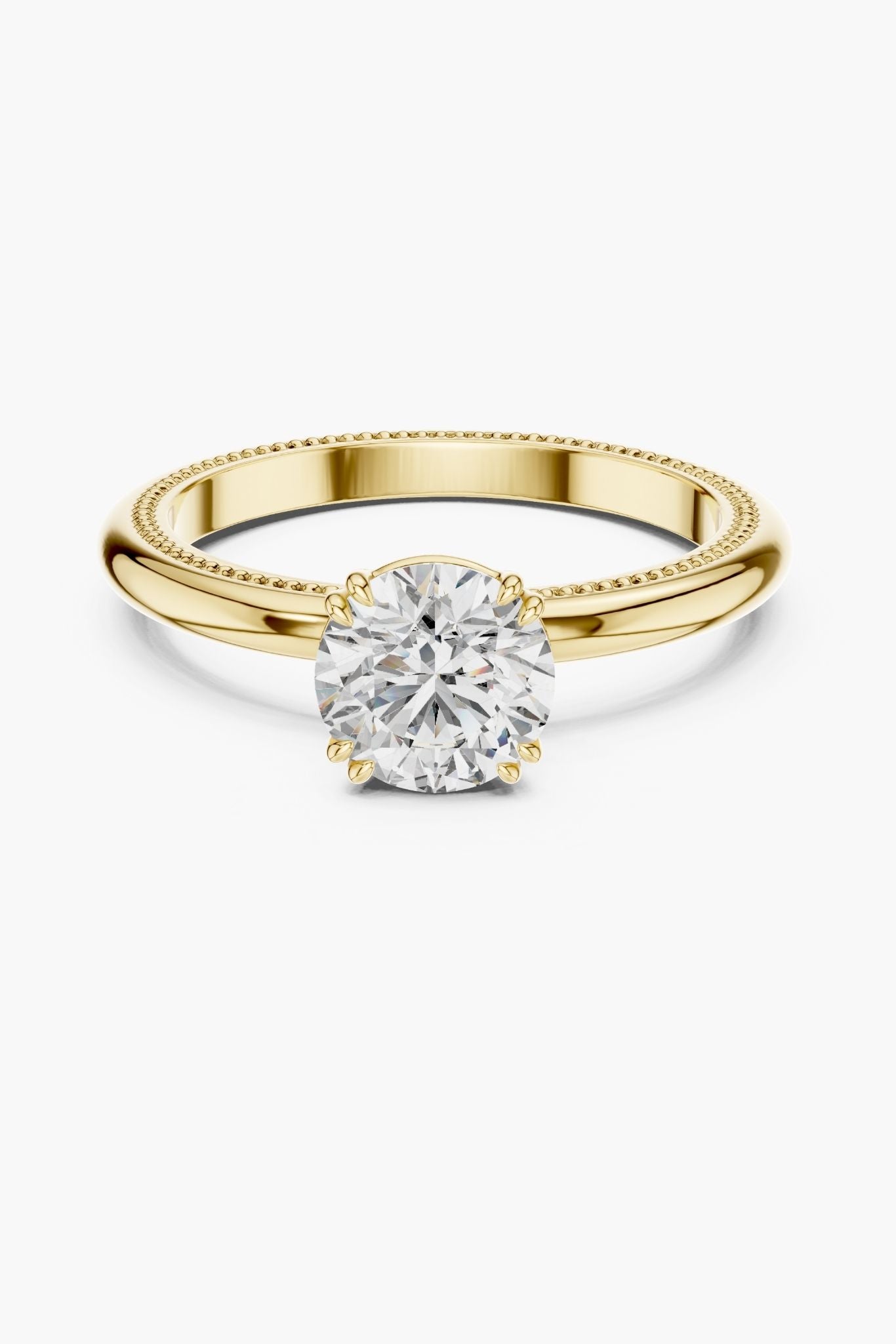 1ct Millie Classic Solitaire Ring
