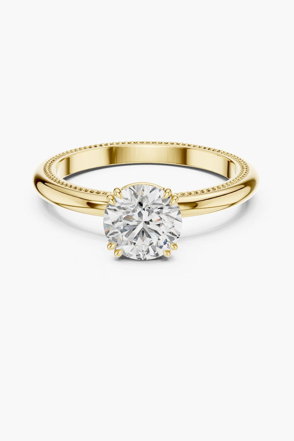 1ct Millie Classic Solitaire Ring