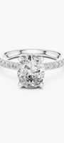 2 ct Oval Engagement Ring