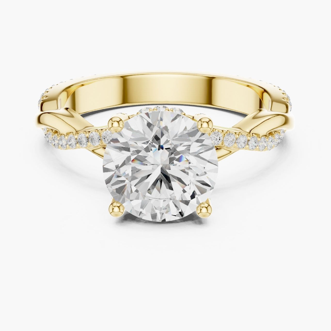 2ct Prism Asscher Solitaire Ring