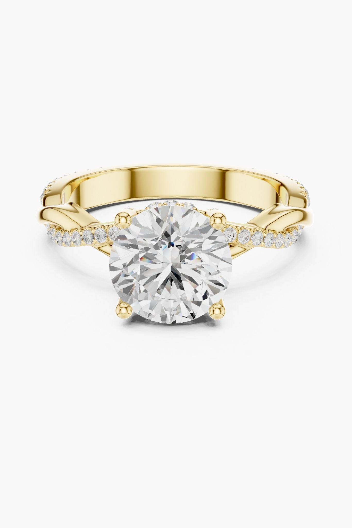 2ct Prism Asscher Solitaire Ring