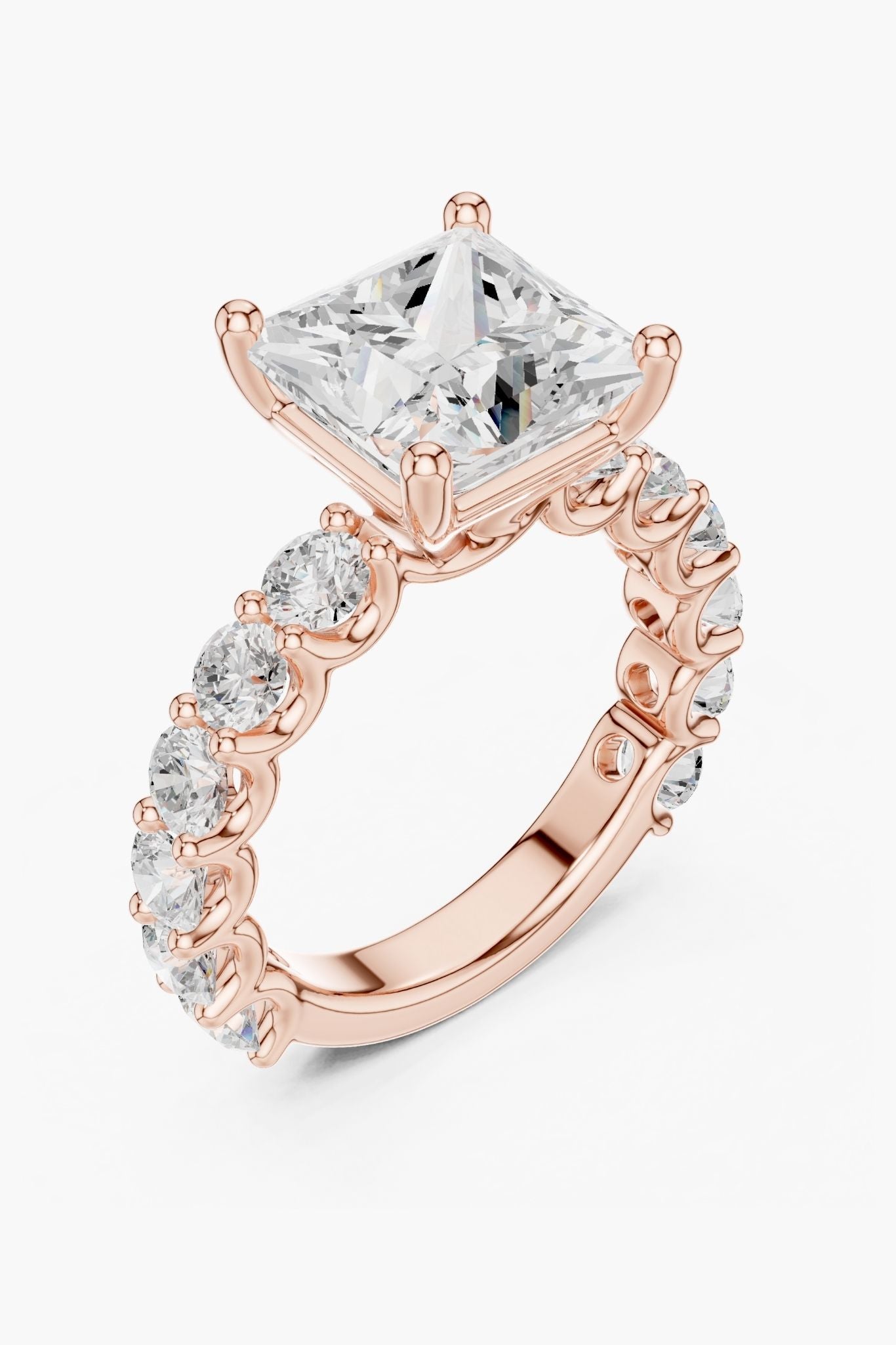 4ct Princess Regalia Solitaire