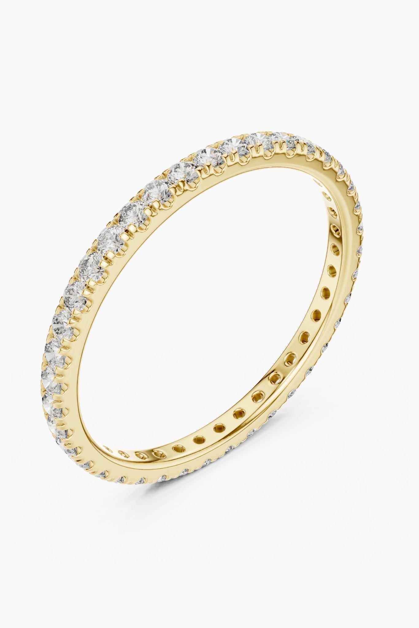 Round Eternity Pave Band