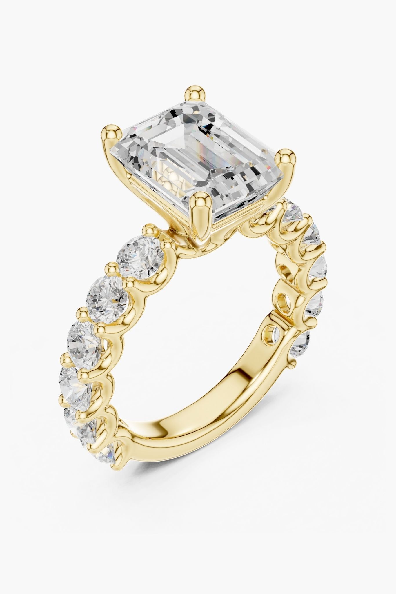 4ct Emerald Regalia Solitaire