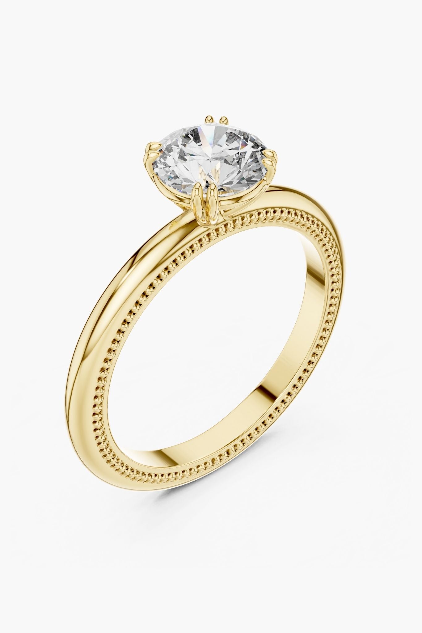 1ct Millie Classic Solitaire Ring
