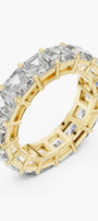 0.50 ct Emerald-Cut Diamond Eternity Band