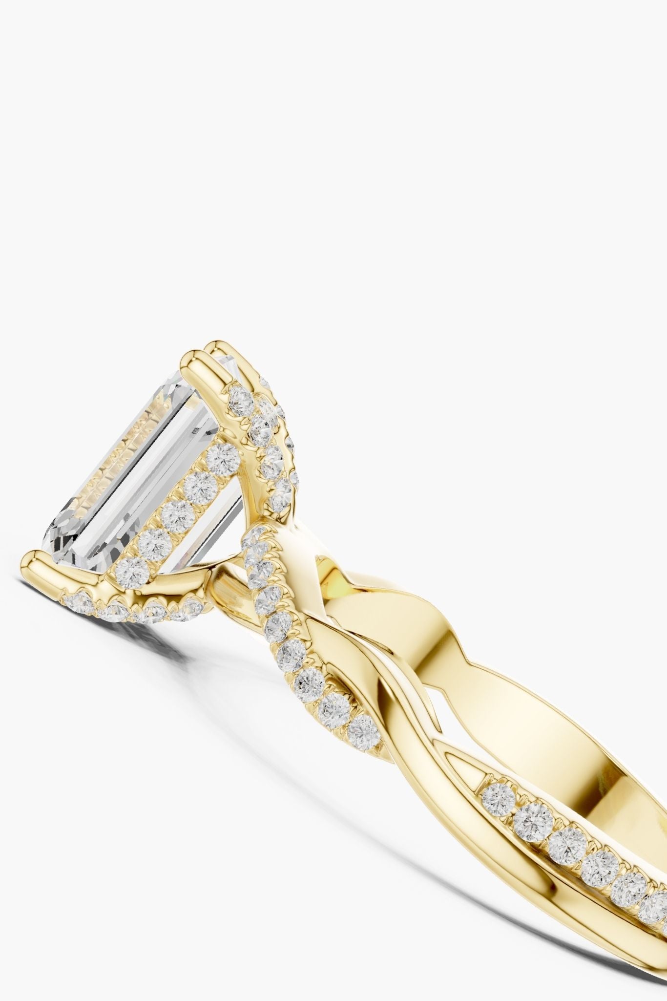 2ct Emerald Solitaire Ring
