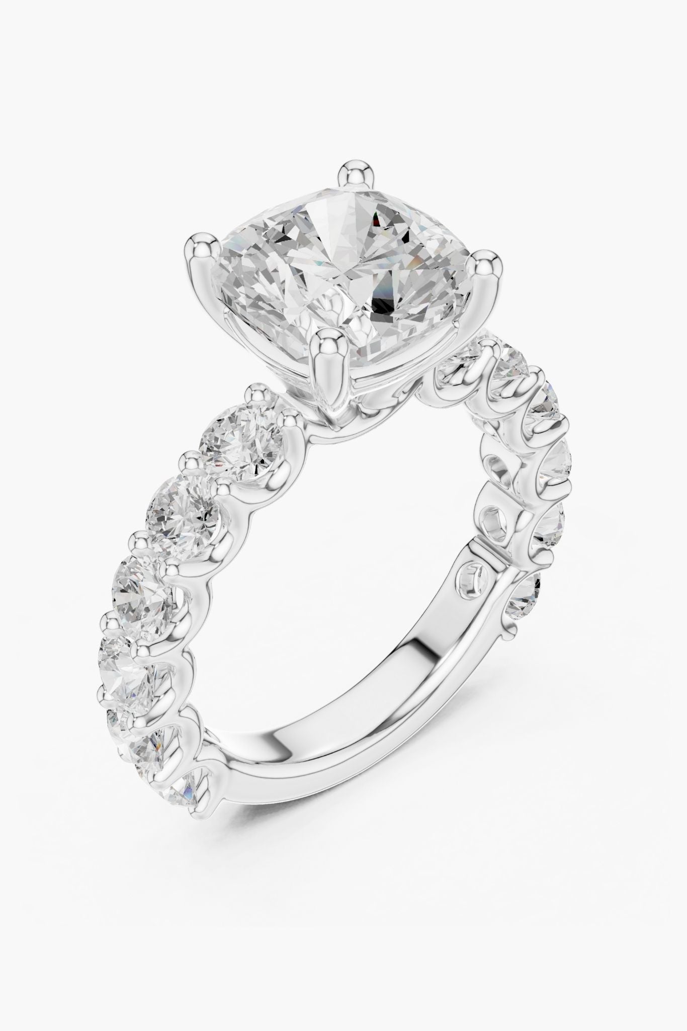 4ct Regalia Cushion Solitaire