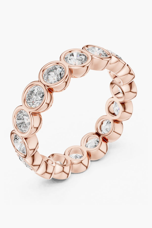 Bezel Diamond Eternity Band