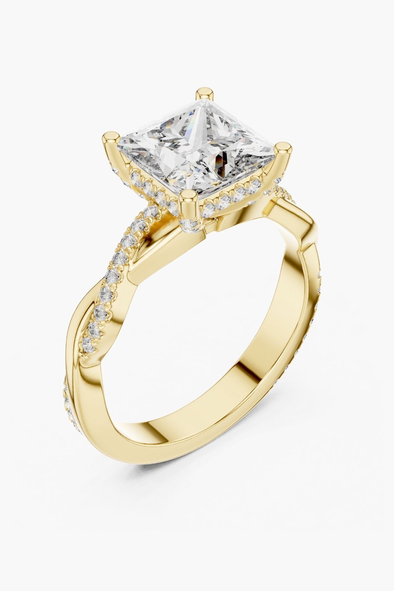 2 ct  Vertex Engagement Ring