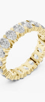 Oval Diamond Eternity Band