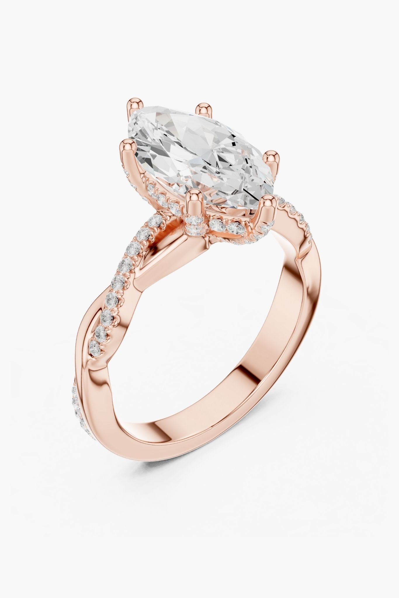 2ct Vantage Marquise Solitaire Ring