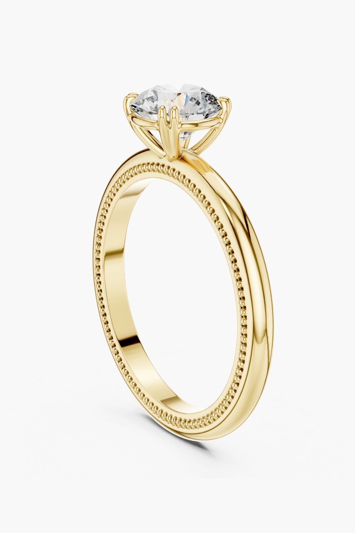 1ct Millie Classic Solitaire Ring