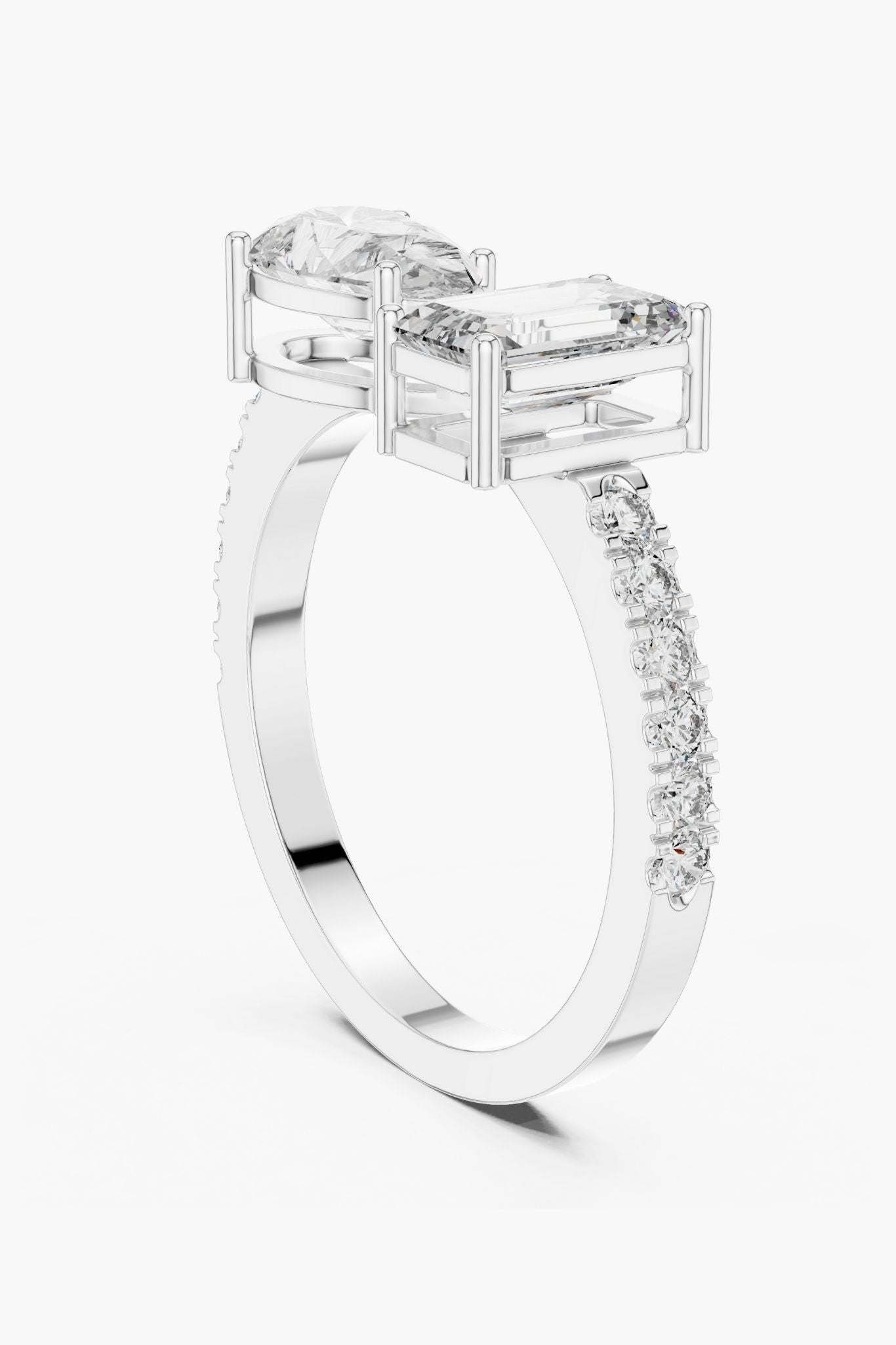 Toi et Moi Dual Diamond Ring