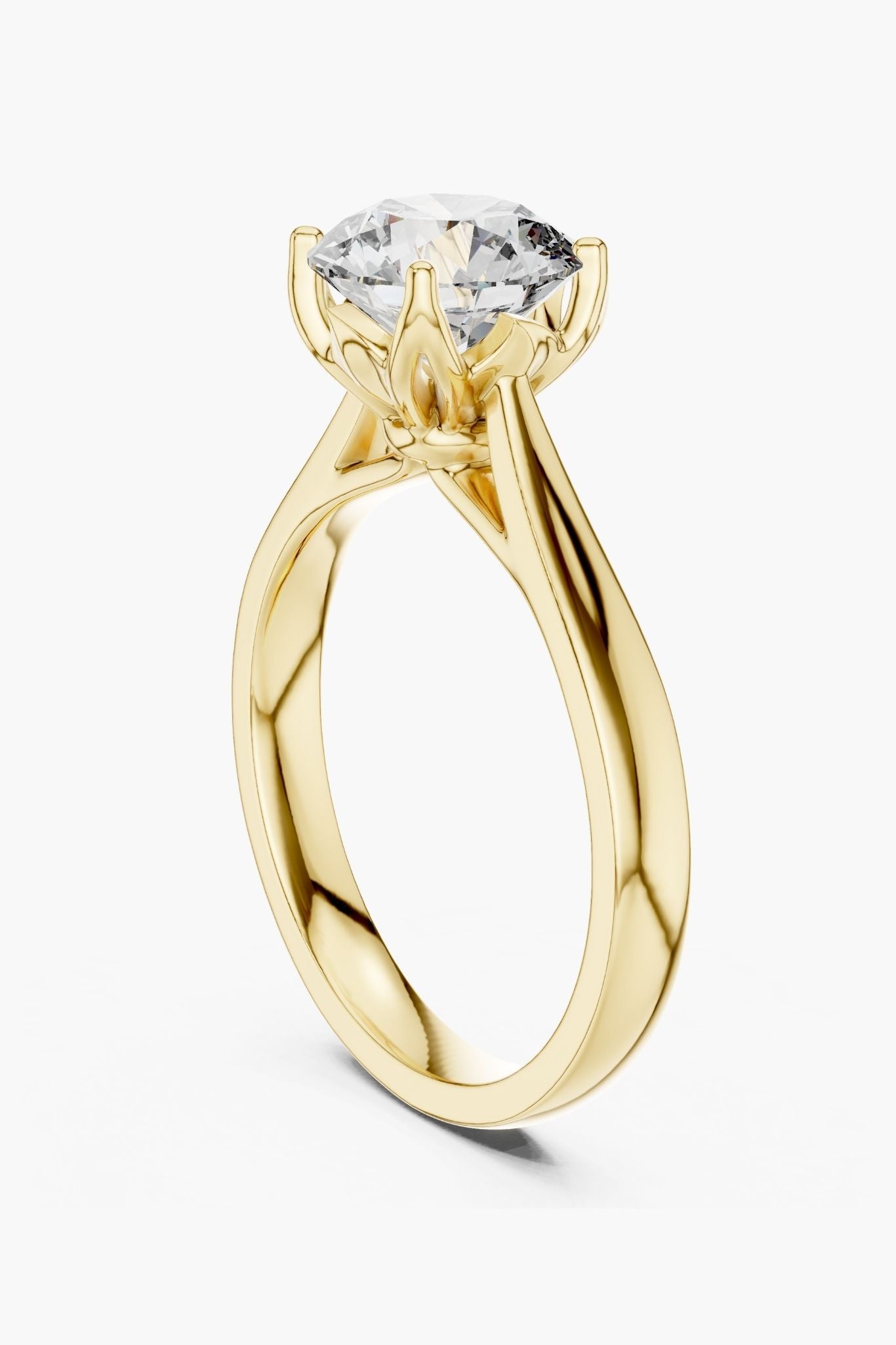 2ct Classic Round Solitaire Ring