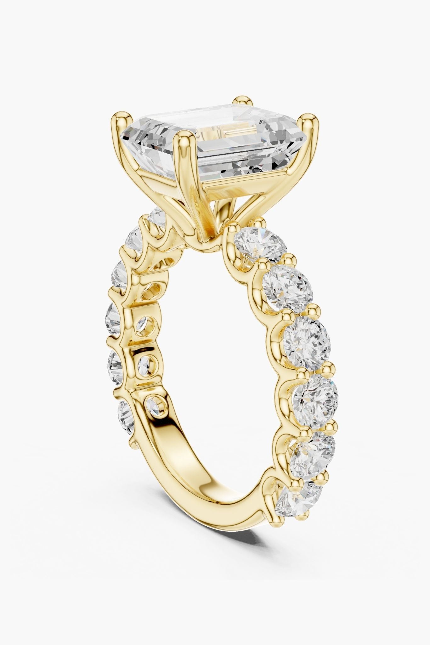 4ct Emerald Regalia Solitaire