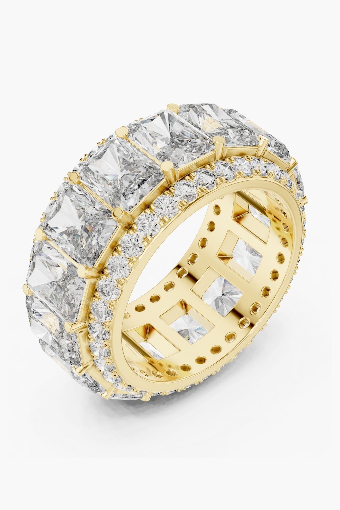 Linea .75ct Radiant Eternity Band