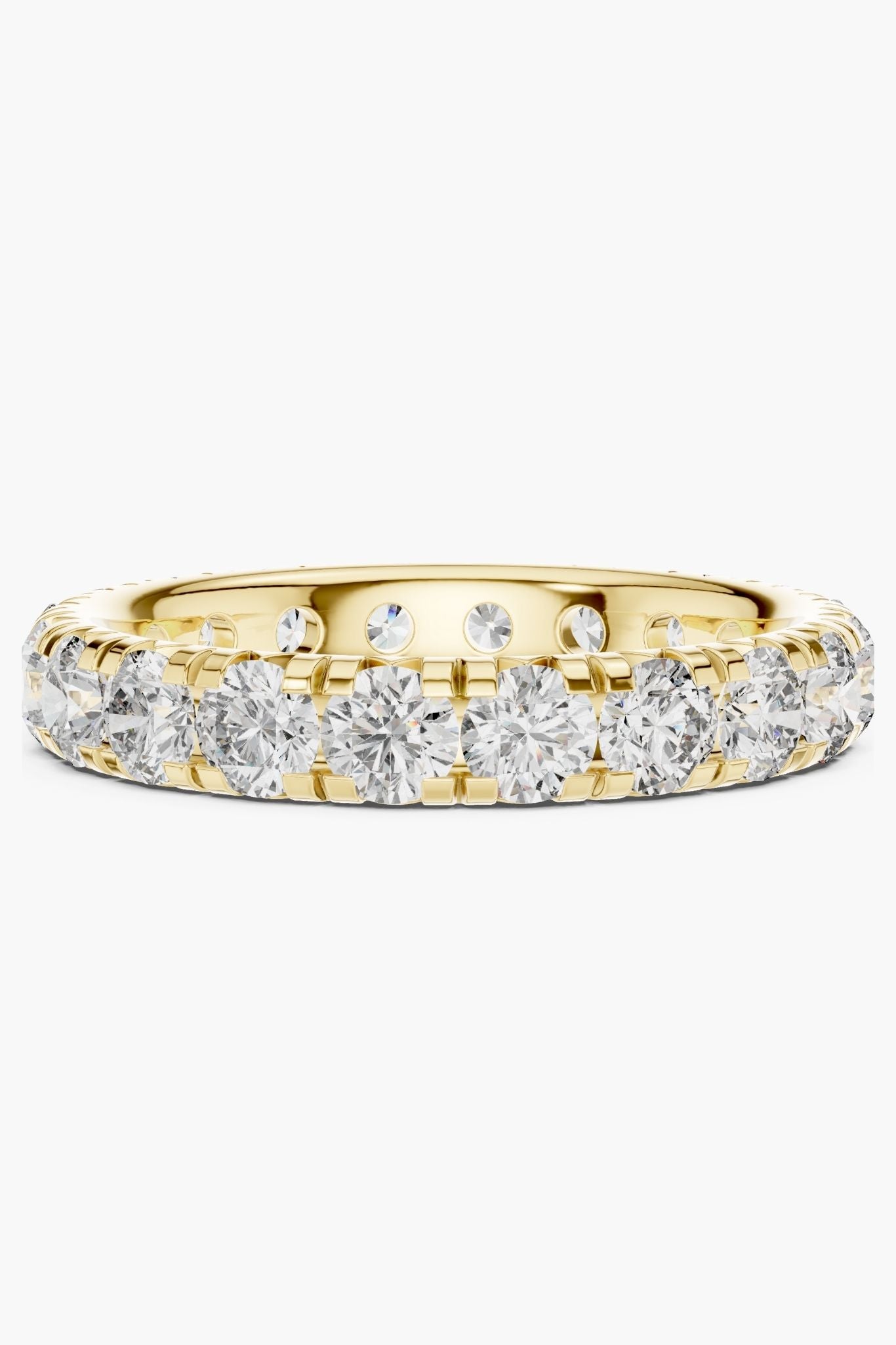 Classic Round Diamond Eternity Band
