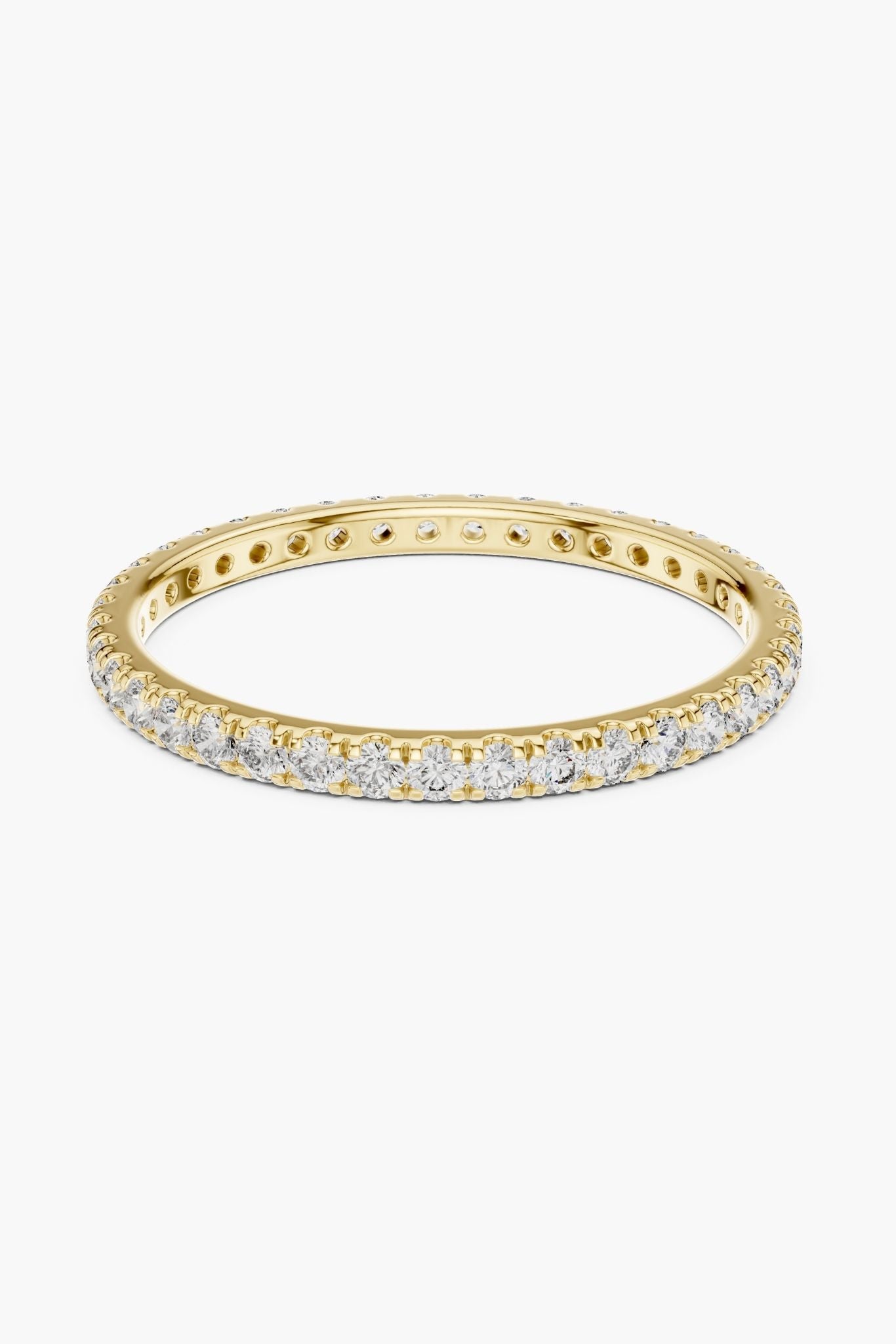 Round Eternity Pave Band