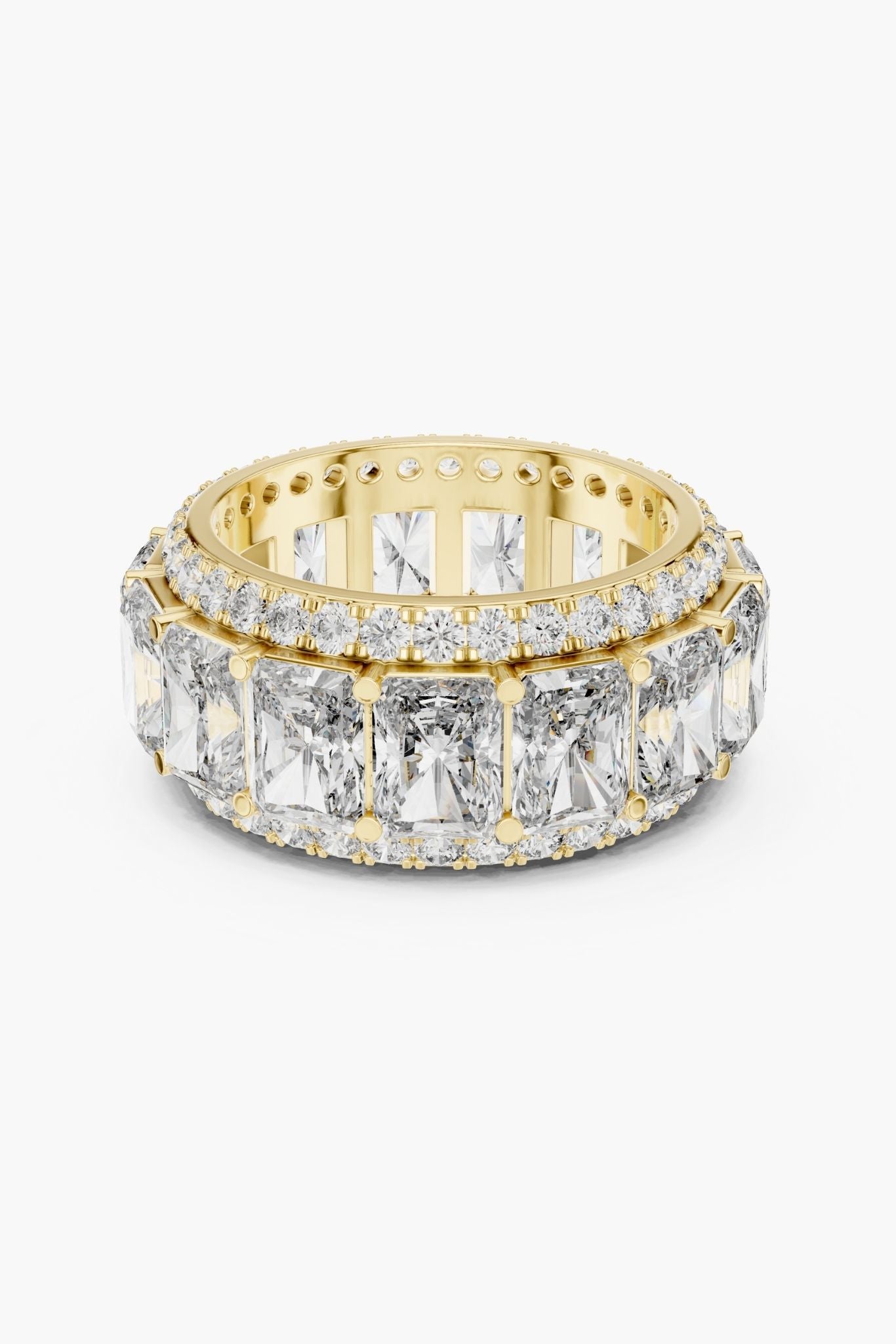 Linea .75ct Radiant Eternity Band