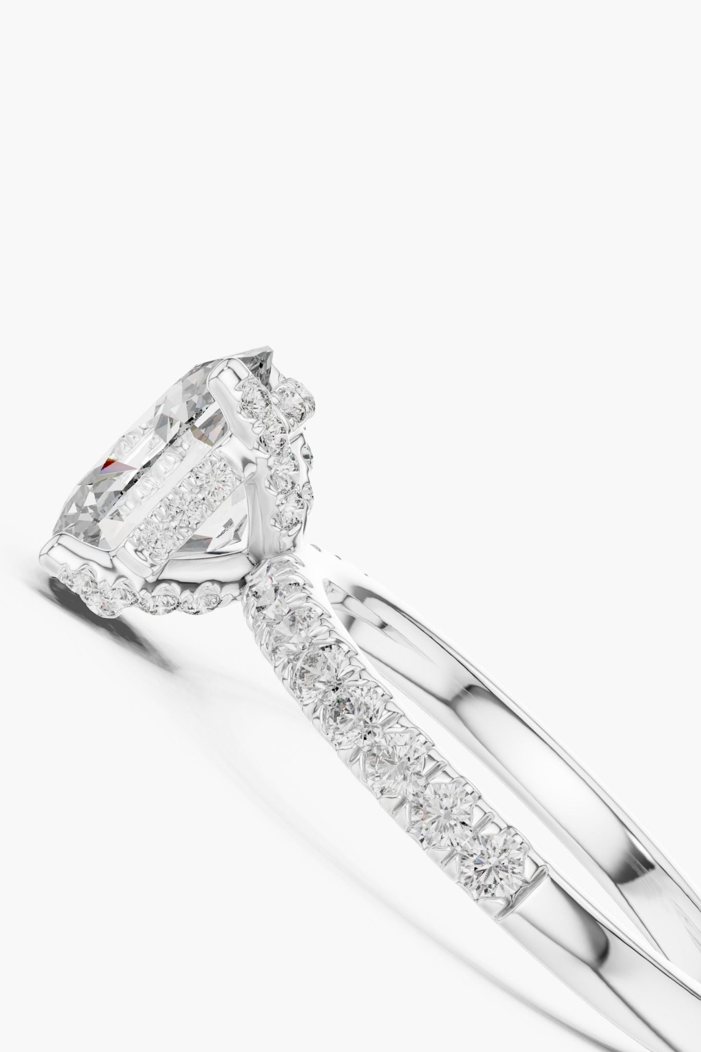2 ct Oval Engagement Ring