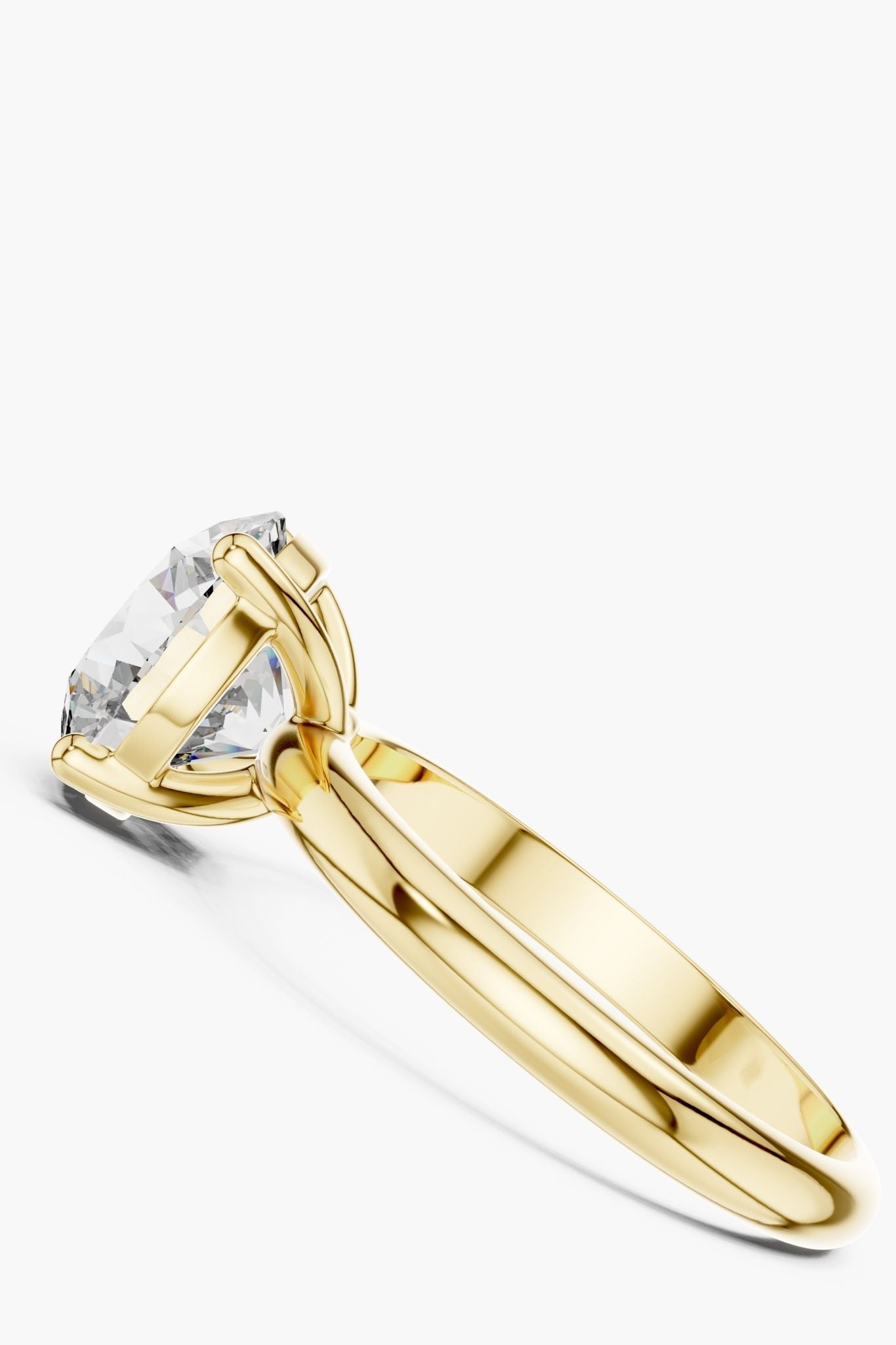 2.5 CT Classic Round Solitaire Ring
