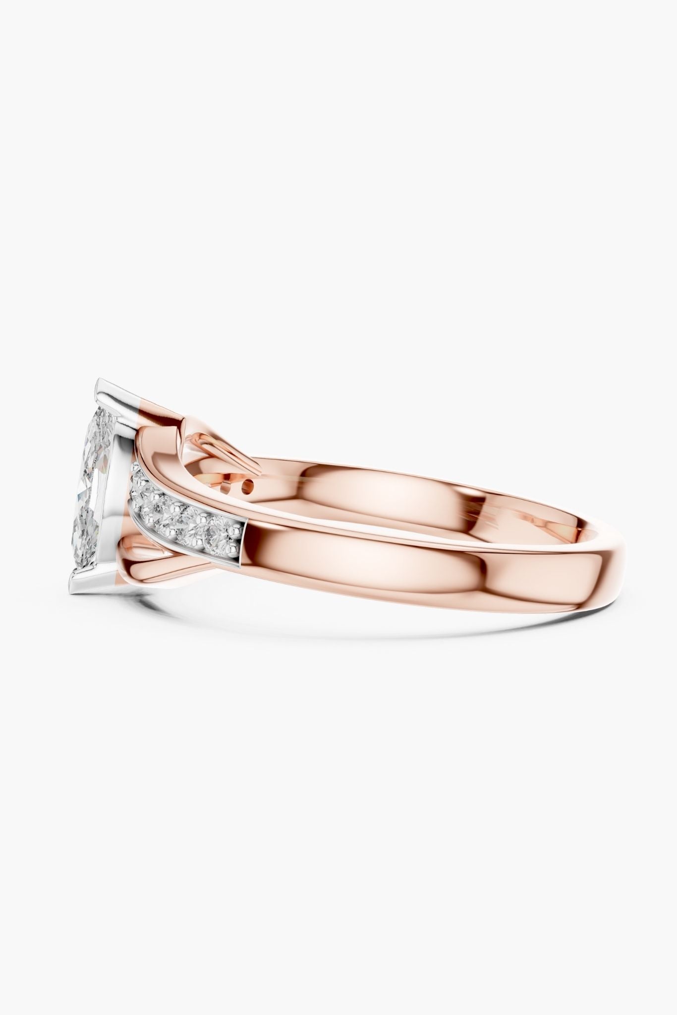 0.50 ct Twist Marquee Ring