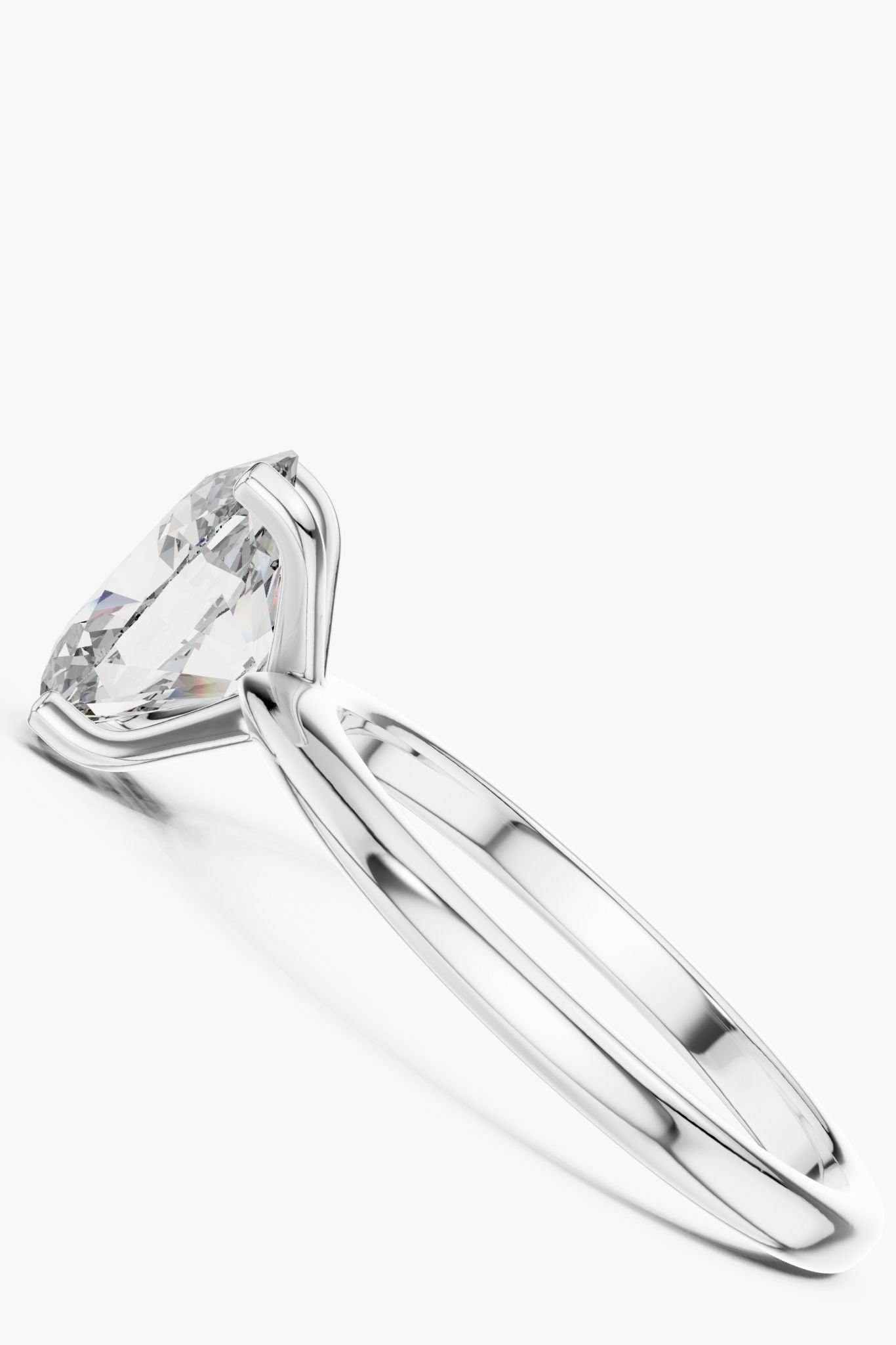 2.5 ct Classic Oval Solitaire Ring