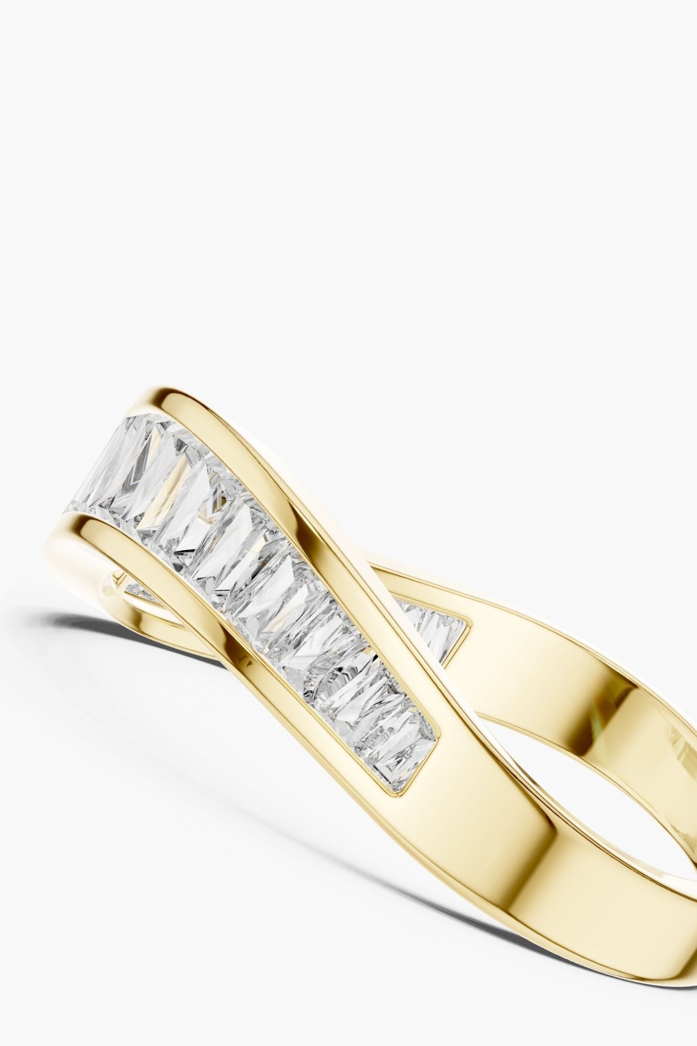 Wave Emerald Eternity Band