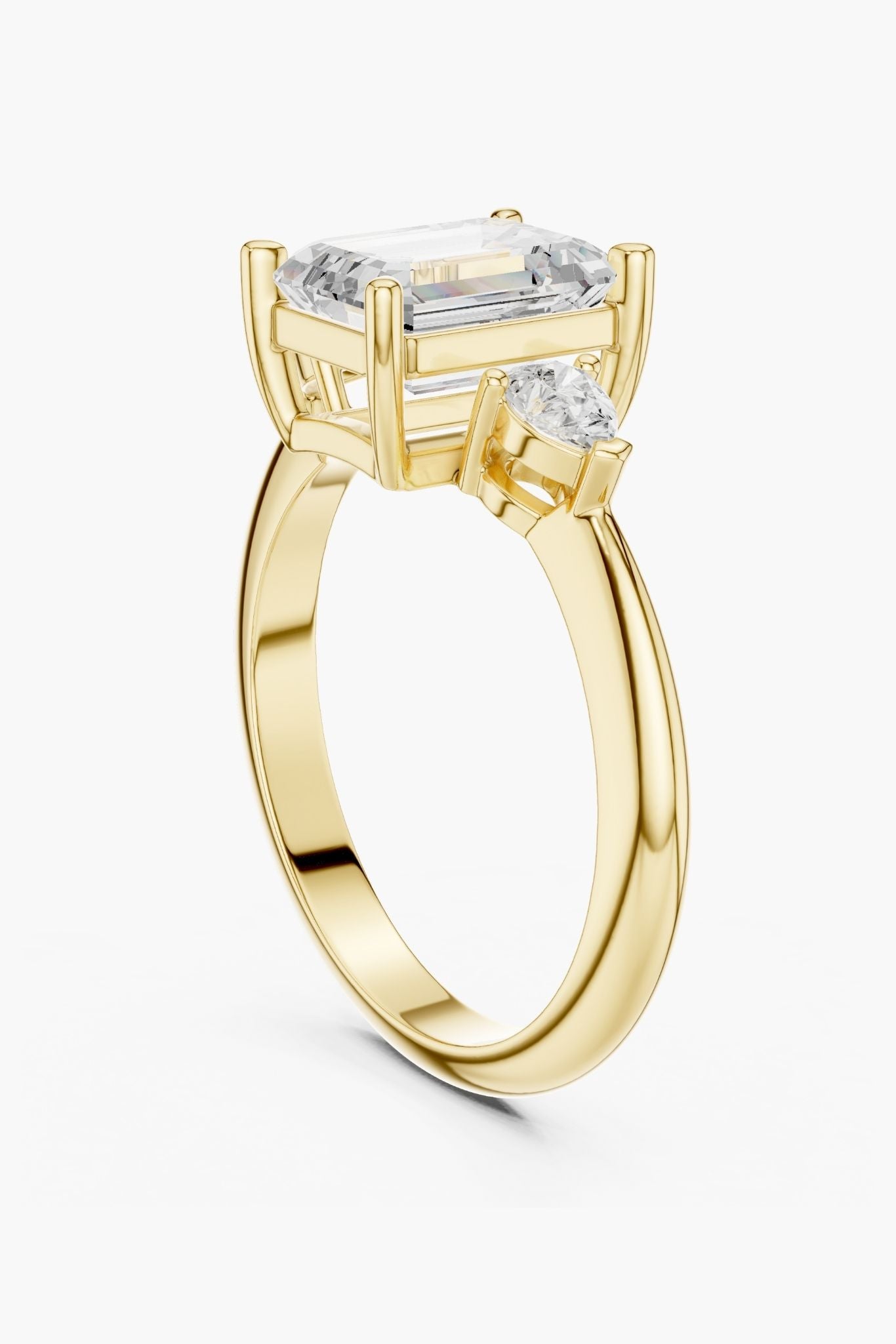 2ct Edge Trio Ring